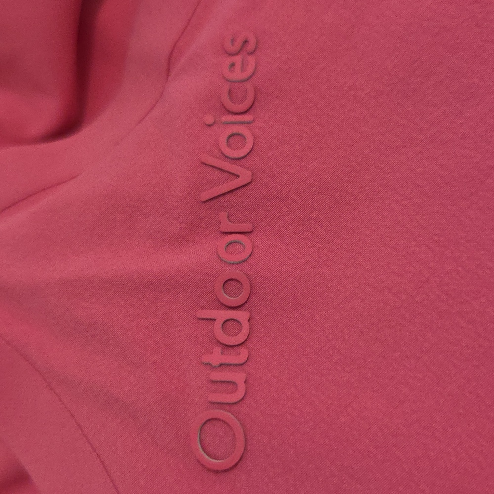 Outdoor Voices Vibrant Pink Mini Dress With Built In Shorts - Picture 7 of 8